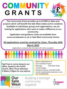 community grants march 2020